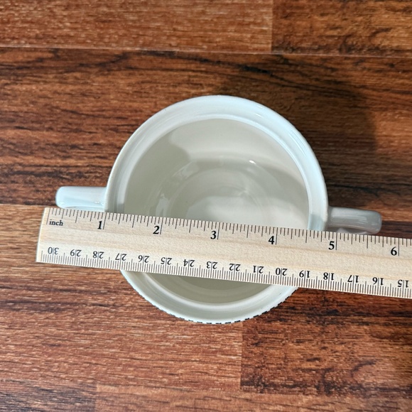 CURRIER & IVES Sugar Bowl With Lid - Picture 10 of 14